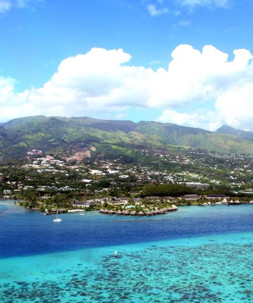 A beautiful view of Papeete.