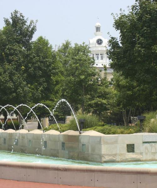 Uma bela vista de Murfreesboro