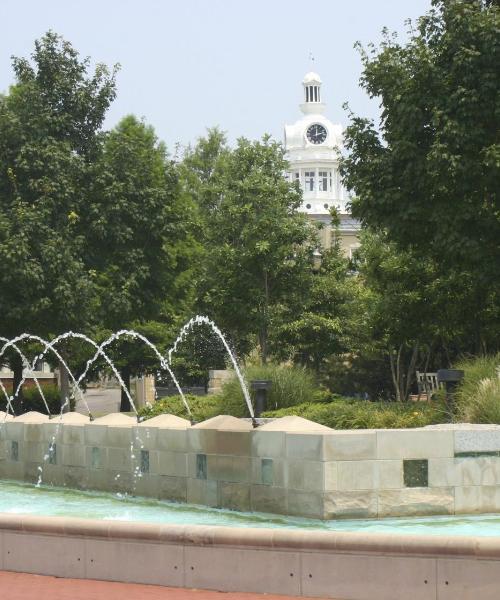 Una hermosa vista de Murfreesboro