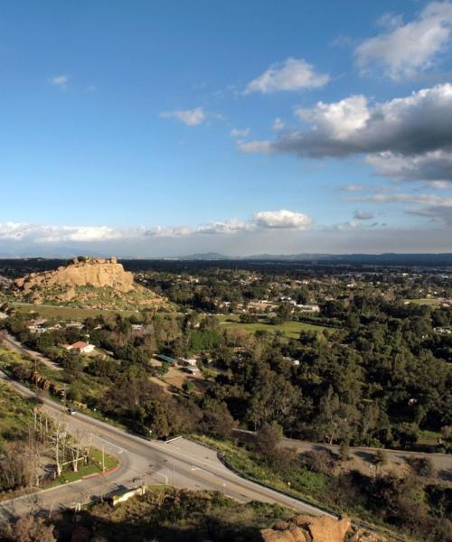 Una bonita panorámica de Canoga Park