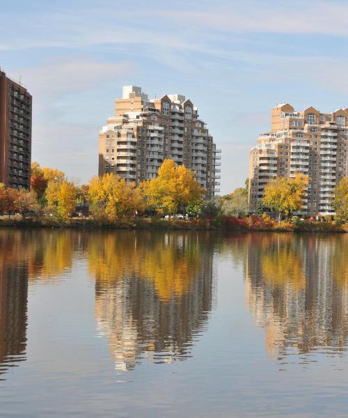 Uma bela vista de Laval