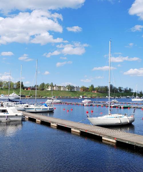 Kaunis näkymä kaupunkiin Lappeenranta