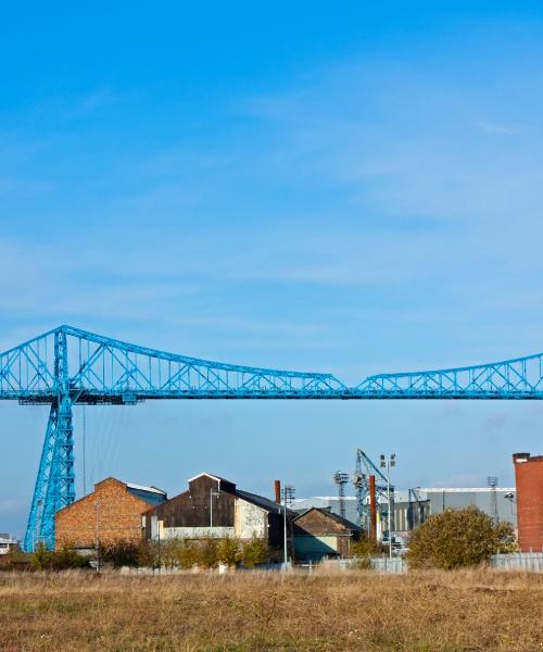 Una hermosa vista de Middlesbrough