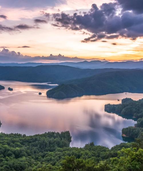 Una bonita panorámica de Seneca