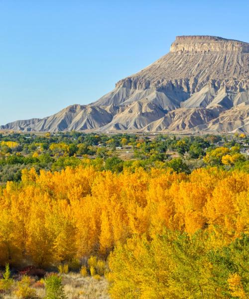 Uma bela vista de Grand Junction