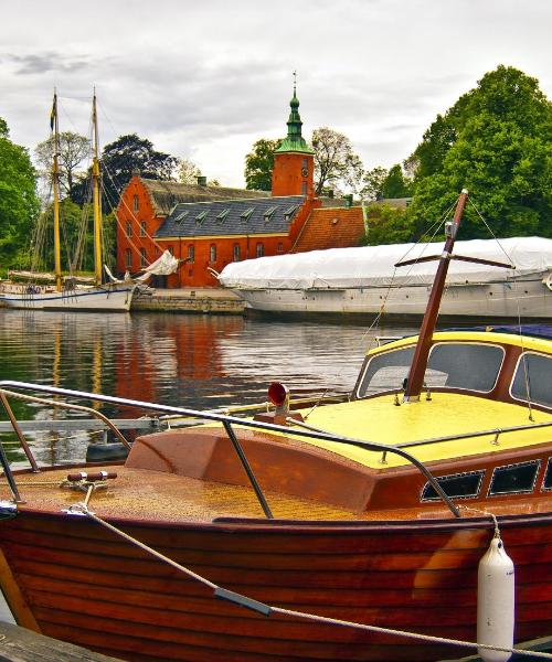 Et smukt billede af Halmstad