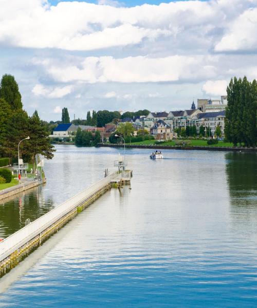 Una bonita panorámica de Compiègne