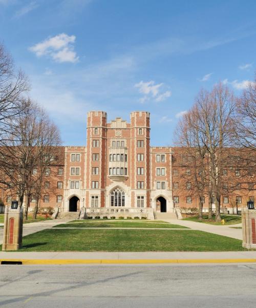 A beautiful view of West Lafayette.