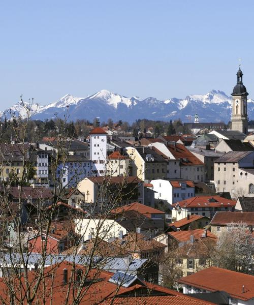 Linna Traunstein kaunis vaade