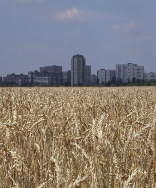 Een mooi uitzicht op Mason City