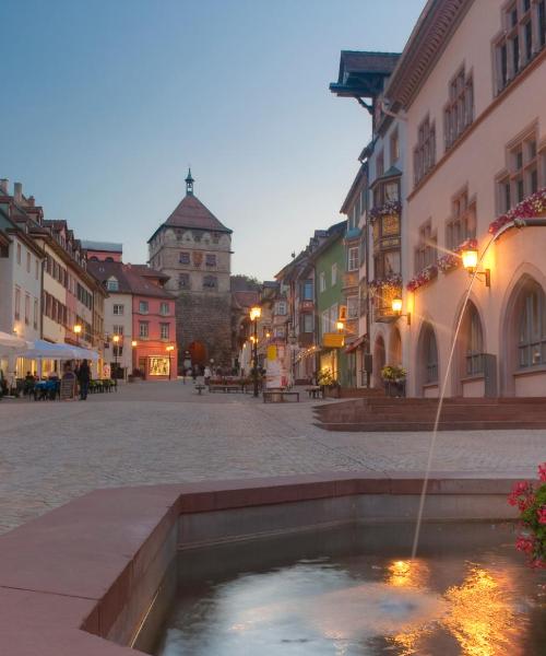 Piękny widok na miasto Rottweil