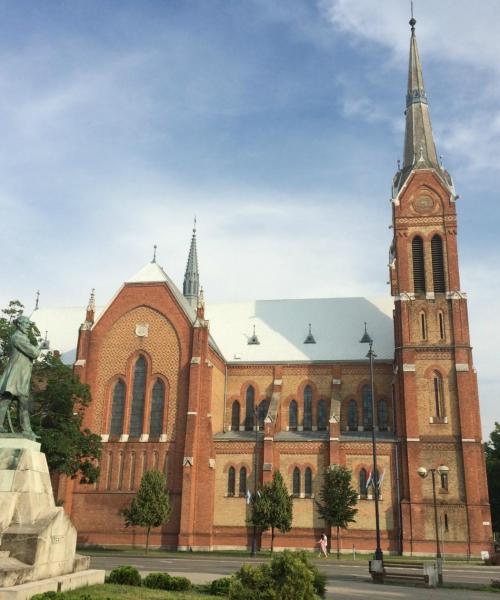 Piękny widok na miasto Békéscsaba