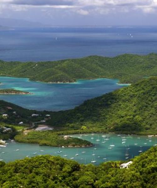 A beautiful view of Road Town