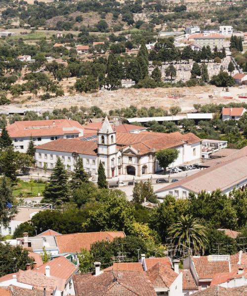 Uma bela vista de Castelo Branco