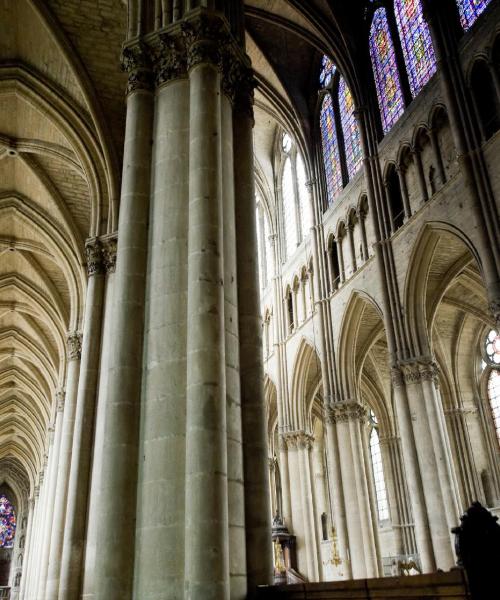 Piękny widok na miasto Châlons-en-Champagne