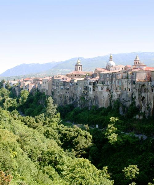 Una bonita panorámica de Benevento