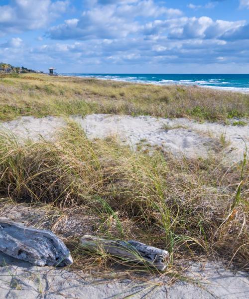 Ein schöner Blick auf Delray Beach