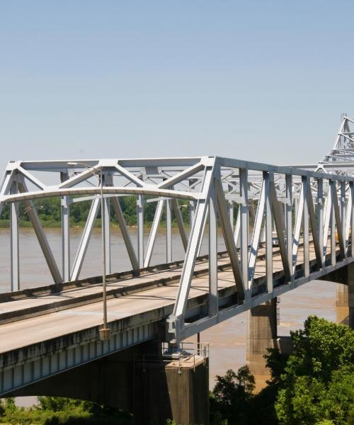 Una bonita panorámica de Vicksburg