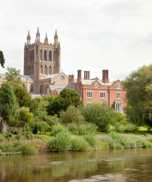 A beautiful view of Hereford.