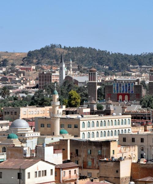 A beautiful view of Asmara.