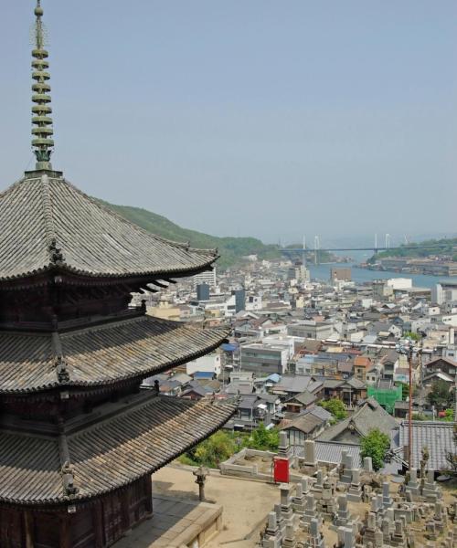 En vacker bild av Onomichi