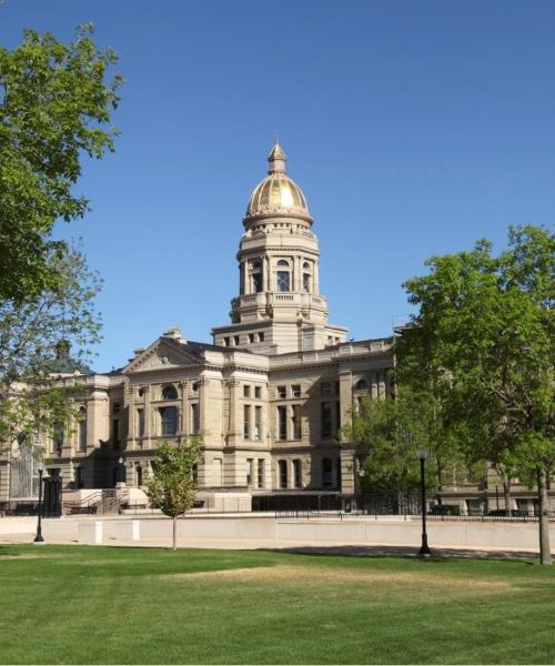 Una bellissima vista di Cheyenne