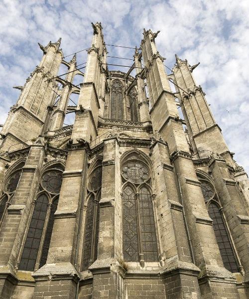 Krásny pohľad na mesto Beauvais