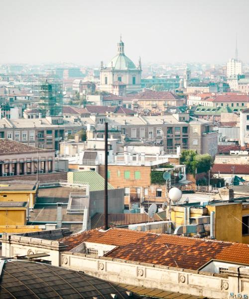 Piękny widok na miasto Cinisello Balsamo