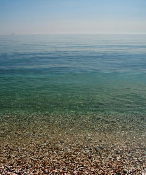 Porto San Giorgio şehrinden güzel bir manzara