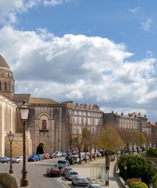 Ein schöner Blick auf Angoulême