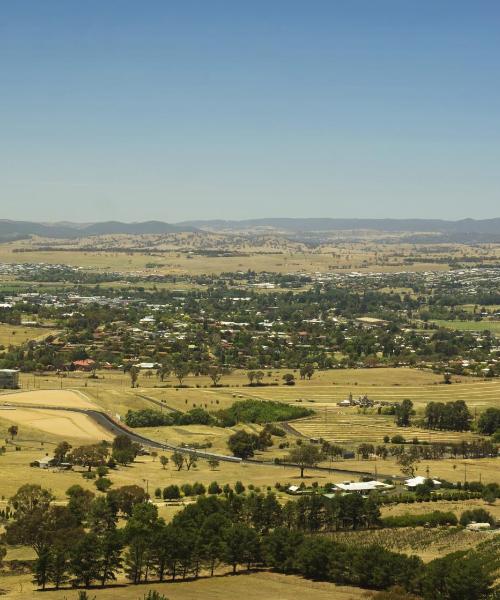 A beautiful view of Bathurst serviced by Bathurst Airport