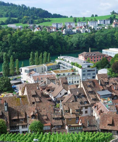 A beautiful view of Schaffhausen.