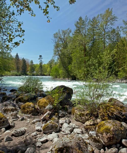 Una bonita panorámica de Chilliwack