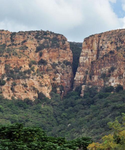 Una bonita panorámica de Rustenburg