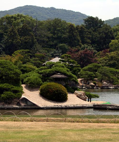 Uma bela vista de Tachikawa