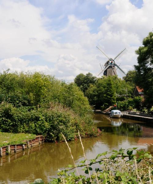 Piękny widok na miasto Emden