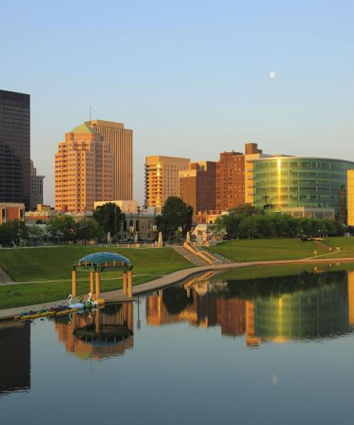 A beautiful view of Dayton