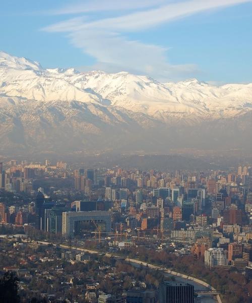 Una bonita panorámica de Talca