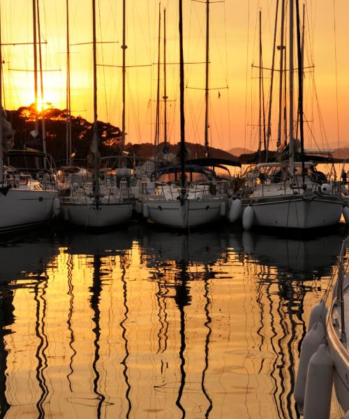 A beautiful view of Capbreton.