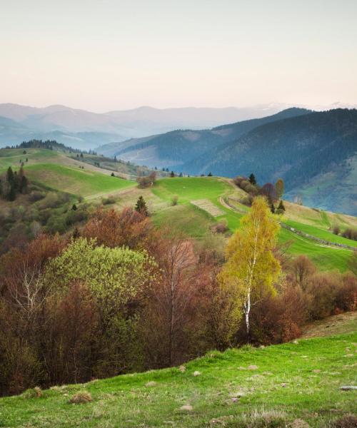 Prelep pogled na grad Bakau