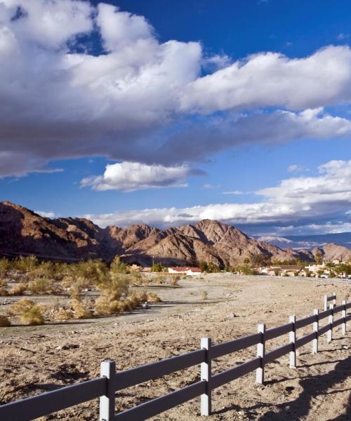 A beautiful view of La Quinta.