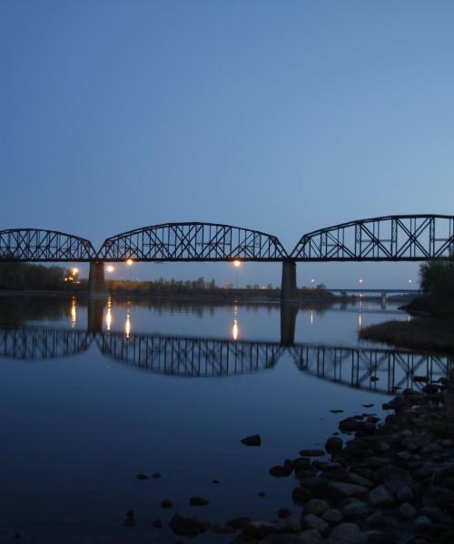 Čudovit pogled na mesto Bismarck