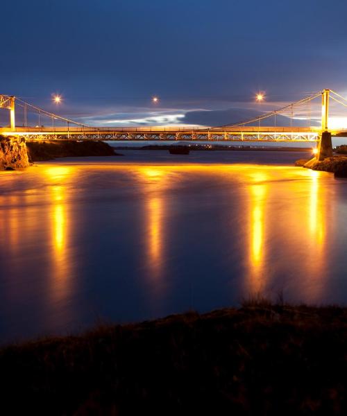 A beautiful view of Selfoss