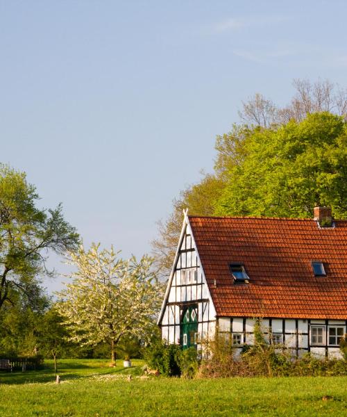 Piękny widok na miasto Garching bei München