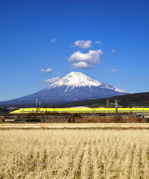 A beautiful view of Fujiyoshida.