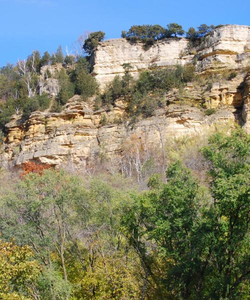 Una bonita panorámica de La Crosse