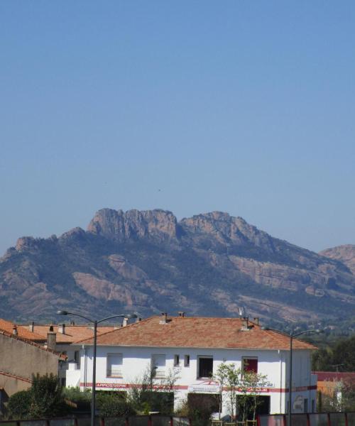 Een mooi uitzicht op Puget-sur Argens