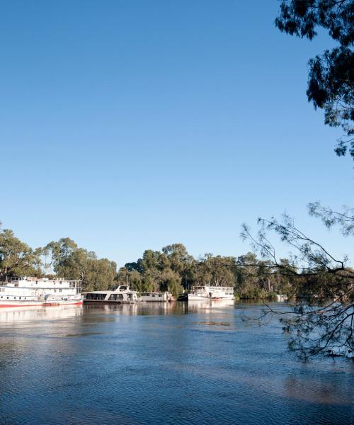 Et smukt billede af Murray Bridge