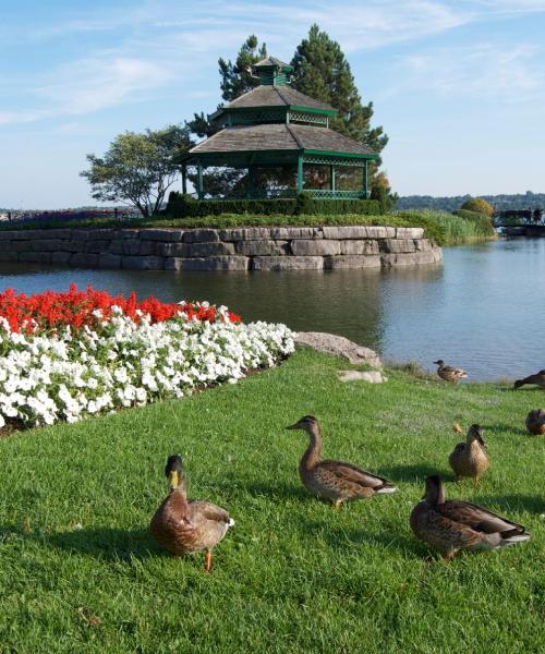 Una bonita panorámica de Barrie