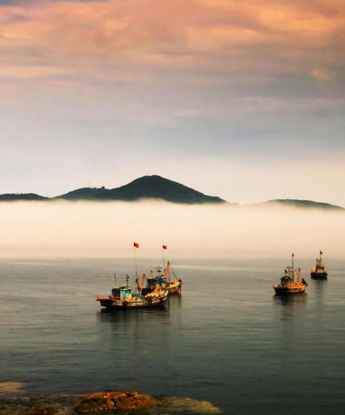 Una panoràmica bonica de Weihai